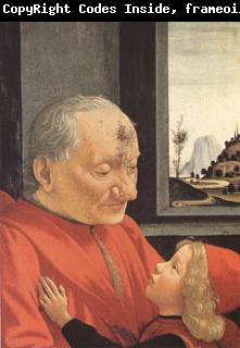 Domenico Ghirlandaio Portrait of an Old Man with a Young Boy (mk05)